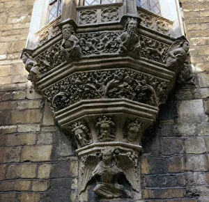 Oriel Window in Lincoln Castle, 11th century. Artist: William the Conqueror Oriel Window in Lincoln Castle, 11th century. Artist: William the Conqueror