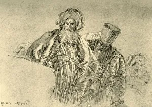 Giovanni Domenico Prints: Two Oriental Merchants, 1753, (1928)