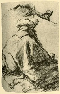 Oriental Seated, c1740s, (1928). Artist: Giovanni Battista Tiepolo
