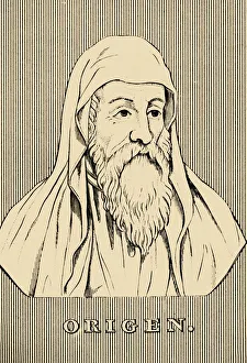 Origen, (c184-c253), 1830. Creator: Unknown Origen, (c184-c253), 1830. Creator: Unknown