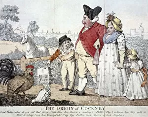 Dressing Gallery: The origin of Cockney, London, c1800