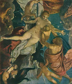Explosion Prints: The Origin of the Milky Way, 1575, (1909). Artist: Jacopo Tintoretto