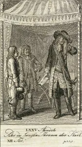 Almanac Prints: Original Anecdotes of Peter the Great, 1789. Creator: Daniel Nikolaus Chodowiecki
