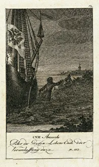 Double Headed Prints: Original Anecdotes of Peter the Great, 1789. Creator: Daniel Nikolaus Chodowiecki