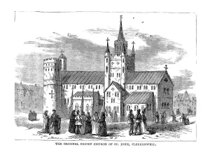 The Original Priory Church of St. John, 1878