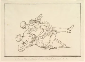 From an Original Sketch of William Hogarths in the Collection of Mr