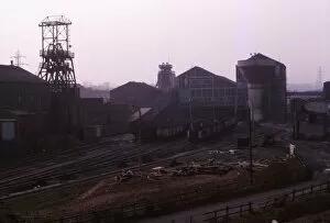 Coal Wagon Gallery: Ormonde Colliery, Derbyshire, England, 20th century. Artist: CM Dixon