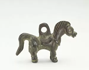 Republic Of China Gallery: Ornament in the form of a horse, Period of Division, 220-589. Creator: Unknown
