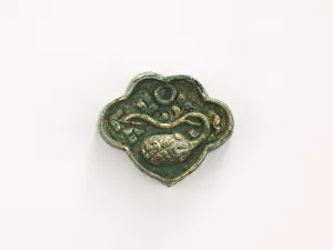 Gilt Bronze Prints: Ornament, Goryeo period, 12th-13th century. Creator: Unknown
