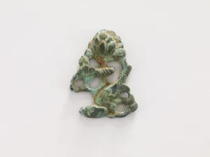 Ornament: lotus and carp (a set ), Goryeo period, 12th-13th century. Creator: Unknown Ornament: lotus and carp (a set ), Goryeo period, 12th-13th century. Creator: Unknown