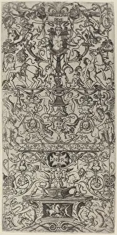 Ornament Panel: Mars, God of Battles, c. 1507. Creator: Nicoletto da Modena