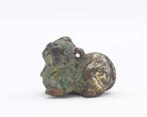 Chimaera Gallery: Ornament: reclining chimera, Period of Division, 220-589. Creator: Unknown