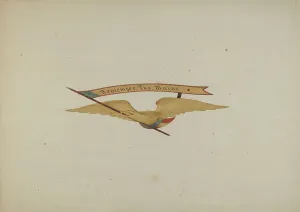 Frances Cohen Prints: Ornamental Carving: Eagle, c. 1940. Creator: Frances Cohen