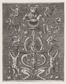 Composite Prints: Ornamental Panel, ca. 1514-36. ca. 1514-36. Creator: Anon