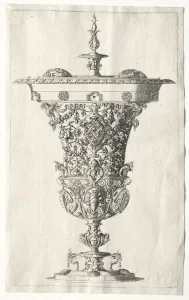 Wenzel Jamnitzer Prints: Ornamental Vase, 1500s. Creator: Wenzel Jamnitzer I (German, 1508 / 09-1585)