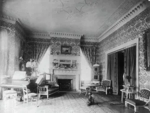 Cornice Prints: Ornate interiors of Chandler Hale house
