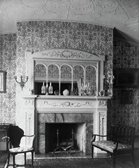 Ornate interiors of Chandler Hale house, 1001 16th St. N.W. Washington, D.C. c1900. Creator: Frances Benjamin Johnston