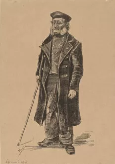 Orphan Collection: Orphan Man, Standing, 1882. Creator: Vincent van Gogh
