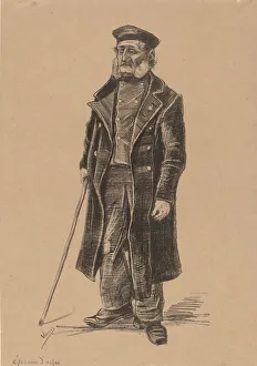 Orphan Man, Standing, 1882. Creator: Vincent van Gogh