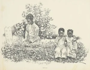 R H Russell Prints: Orphans, 1899. Creator: Jay Campbell Phillips