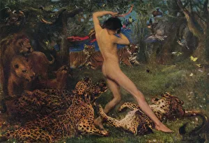 Swan Prints: Orpheus, 1896. Artist: John MacAllan Swan