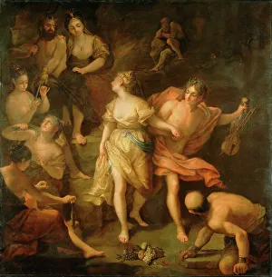 Orpheus and Eurydice, about 1709. Creator: Jean Raoux