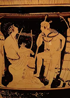 Paint Prints: Orpheus among the Thracians (Detail)