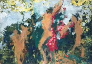 Roman Literature Gallery: Orpheus torn by the Maenads, ca 1944