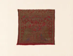 Gilding Prints: Orphrey Fragment (Depicting the Presentation of Jesus at the Temple)