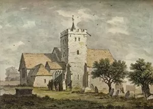 Churchyard Gallery: Orpington, 1768. Artist: John Inigo Richards