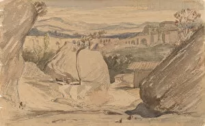 Veder Elihu Gallery: Orte, c. 1887. Creator: Elihu Vedder