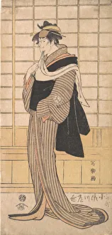 Sharaku Prints: Osagawa Tsuneyo II as the hairdresser O-Roku, 1794-95. 1794-95