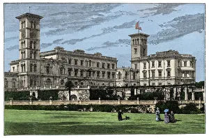 Osborne House Gallery: Osborne House, Isle of Wight, 1900