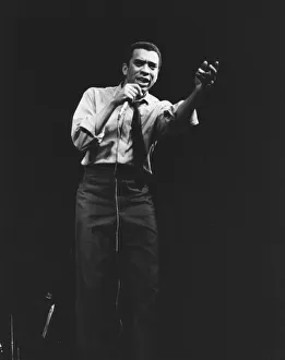 Playwright Prints: Oscar Brown Jr, London, 1963. Creator: Brian Foskett