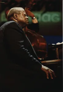 Oscar Peterson, North Sea Jazz Festival, Netherlands, 1991. Creator: Brian Foskett