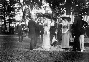 First Lady Prints: Oscar Straus at B. Cochran's [i.e. Cockran], 1912. Creator: Bain News Service