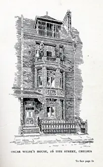 Photogravure Prints: Oscar Wilde's House, 16 Tite Street