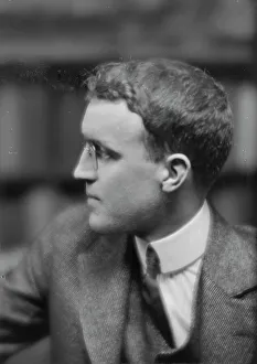 Starched Collar Prints: O'Sheell, S. Mr. portrait photograph, 1915. Creator: Arnold Genthe