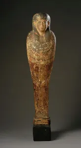 7th Century Bc Prints: Osirid Funerary Figure, Late Period to Ptolemaic Period (724-31 BCE). Creator: Unknown
