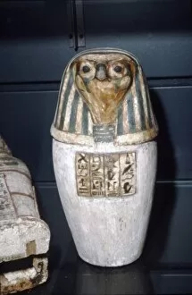Osiris Gallery: Osiris Canopic Jar, 22nd Dynasty, c1550BC-1069 BC