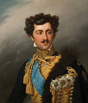 Oskar I, 1799-1859, King of Sweden, c19th century. Creator: Anon