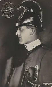 Oskar Kokoschka as a Military volunteer, 1915. Creator: Schieberth, Hermann (1876-c