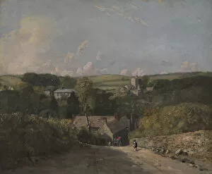 Constable John Gallery: Osmington Village, 1816 to 1817. Creator: John Constable