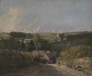 Gradient Prints: Osmington Village, 1816 to 1817. Creator: John Constable
