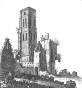 Skelton Prints: Osney Abbey near Oxford, late 18th-early 19th century