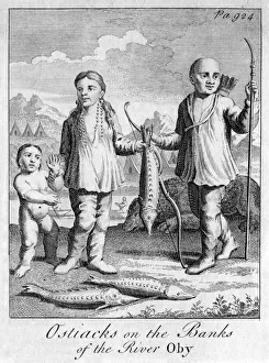 Ostiacks on the Banks of the River Oby, c 1700