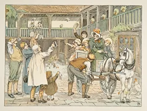 The Ostler, from Four and Twenty Toilers, pub. 1900 (colour lithograph) The Ostler, from Four and Twenty Toilers, pub. 1900 (colour lithograph)