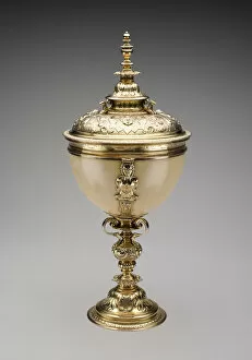 Ostrich Cup, London, 1590. Creator: John Spilman