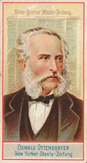 Metropolitan Mus Prints: Oswald Ottendorfer, New Yorker Staats-Zeitung, from the American Editors series (N1