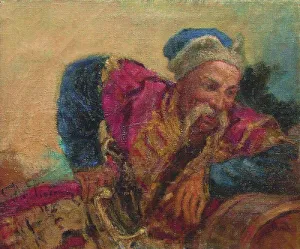 Beketshe Gallery: Otaman Ivan Sirko, 1889. Artist: Repin, Ilya Yefimovich (1844-1930)